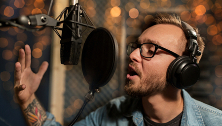male voice-over